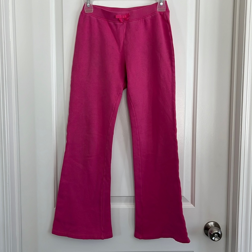 Gymboree heart pocket bootcut sweatpants size 12